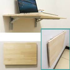When it comes to wall mounted desks, you have some options to think about. Stablewhite Color Wall Mount Floating Folding Computer Desk Home Office Pc Table Desks Home Office Furniture Home Garden
