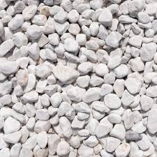 polar white pebbles 20mm 40mm white