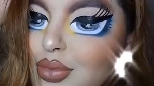 makeup artist transforms herself into a
