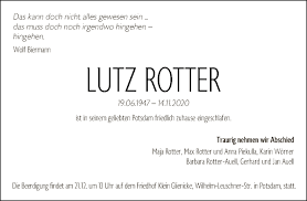 1,151 likes · 2 talking about this. Traueranzeigen Von Lutz Rotter Tagesspiegel Trauer