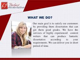 That s the Dissertation Writing Service guarantee  
