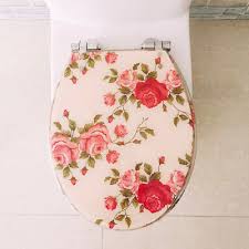 Pink Flower Bath Accessories Safety