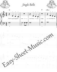 Print off the jingle bells very easy piano sheet music by clicking here or on the image below. Easy Piano Songs 40 Christmas Carols For Beginners