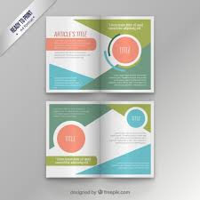 Colorful Modern Magazine Template Vector Free Download