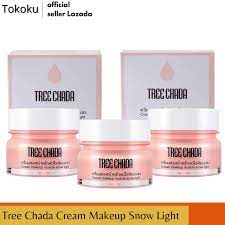 treechada cream makeup snow light