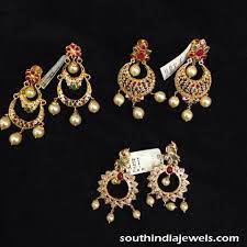 light weight gold earrings designs