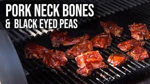 how to smoke pork neck bones black
