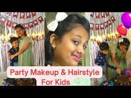 kids birthday party makeup look