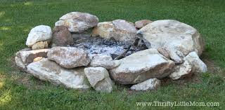 build your own backyard fire pit using