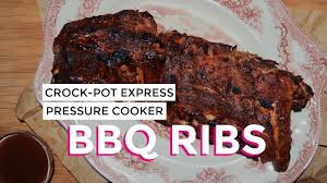pressure cooker bbq ribs