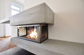 Fireplace Cladding In Concrete Dade