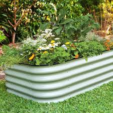 are galvanized steel garden beds safe