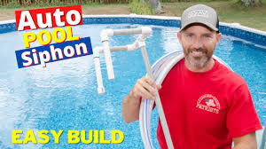 how to siphon your pool without ever