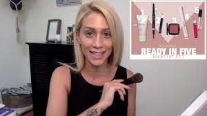 arbonne 5 minute makeup face tutorial