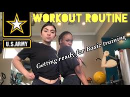 workout routine army getting ready