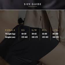 Size In A Sizing Chart For All Products Swedish Posture