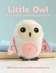 little owl free sewing pattern and