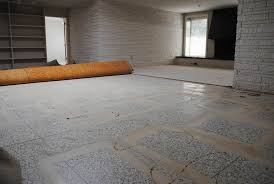 is there beautiful terrazzo flooring