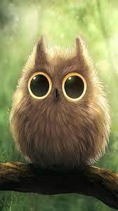Cute Owl Big Eyes Free Download ...