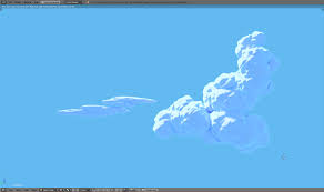How do you draw anime clouds? Anime Manga Looking Clouds How Lighting And Rendering Blender Artists Community