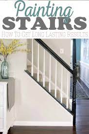 How about some interesting balusters. How To Paint Stair Railings That Last Craving Some Creativity