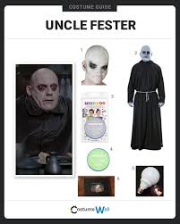 dress like uncle fester costume