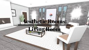 bloxburg aesthetic rooms living