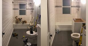Having a small bathroom can be challenging. Small Bathroom Remodel Project By Elizabeth At Menards