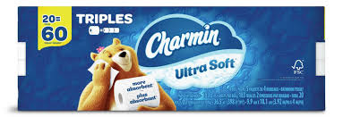 Charmin Ultra Soft Double Roll Toilet
