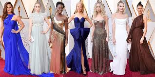 oscars 2018 all the best dresses from