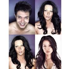 amazing makeup skills man transforms