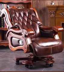 Enjoy free shipping on most stuff, even big stuff. President Solid Wood Big Class Chair Office Chair Computer Chair Can Lie Down Cowhide Massage Boss Chair Office Chairs Aliexpress