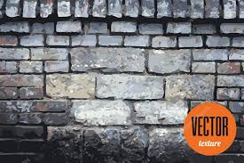 vector dark grey brick wall texture