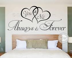 You Me Always Forever Romantic Bedroom