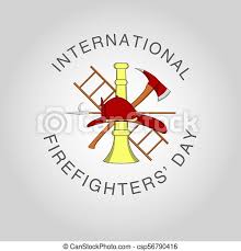 Helmets are about 37 percent effective in preventing motorcycle deaths and about 67 percent effective in preventing brain injury. Illustration For International Firefighters Day At May 4 Vector Poster Template With Red Firefighters Helmet And Crossed Canstock
