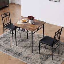 tc dining set with 2 chairs by wayfair