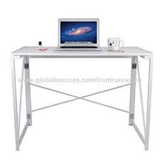 New and used desks for sale near you on facebook marketplace. China Whole Sale White Concise Design Metal And Wooden Folding Table Computer Desk Home Office Desk On Global Sources Foldable Table Folding Table Computer Desk