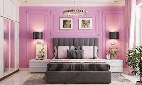 Pink Paint Colour Walls And Rooms