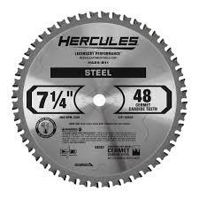 7-1/4 in., 48T Steel Cutting Circular Saw Blade