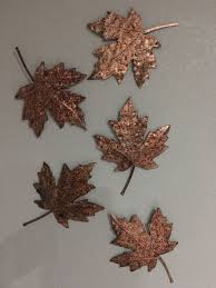 Maple Leaf Wall Accentscopper