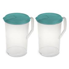 sterilite pitcher plastic round 1