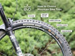 how to choose bike tires mountain
