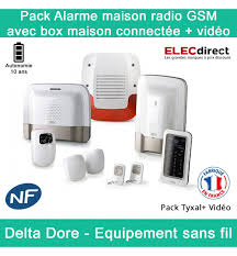 delta dore alarme maison gsm