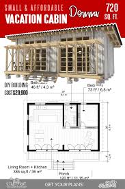 small cabin plans with cost to build