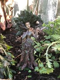 Green Lady Tree Ash Figurine Fantasy