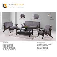 niva wooden sofa sofa set living