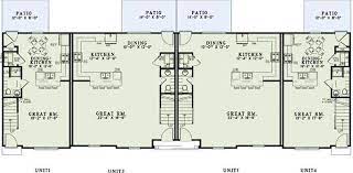 Small Apartment Complex Plan 3 Bed 2
