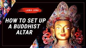how to set up a tibetan buddhist altar
