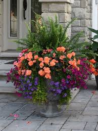 flower pots outdoor garden containers