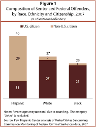 A Rising Share Hispanics And Federal Crime Pew Research